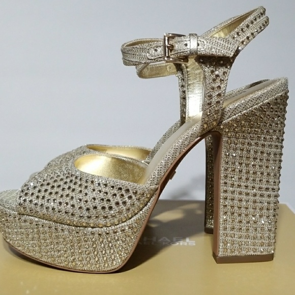 Michael Kors Beautiful open toe "Bennett Platform" - Picture 4 of 8
